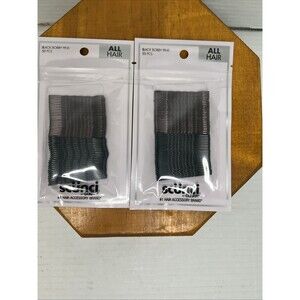 Black Bobby Pins - Scunci -50ct-‎ lot of 2